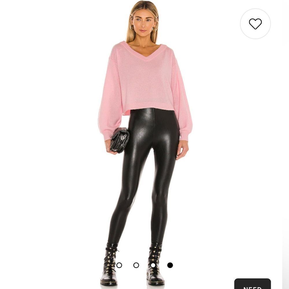 Revolve Commando Perfect Control Faux Leather Leg… - image 1